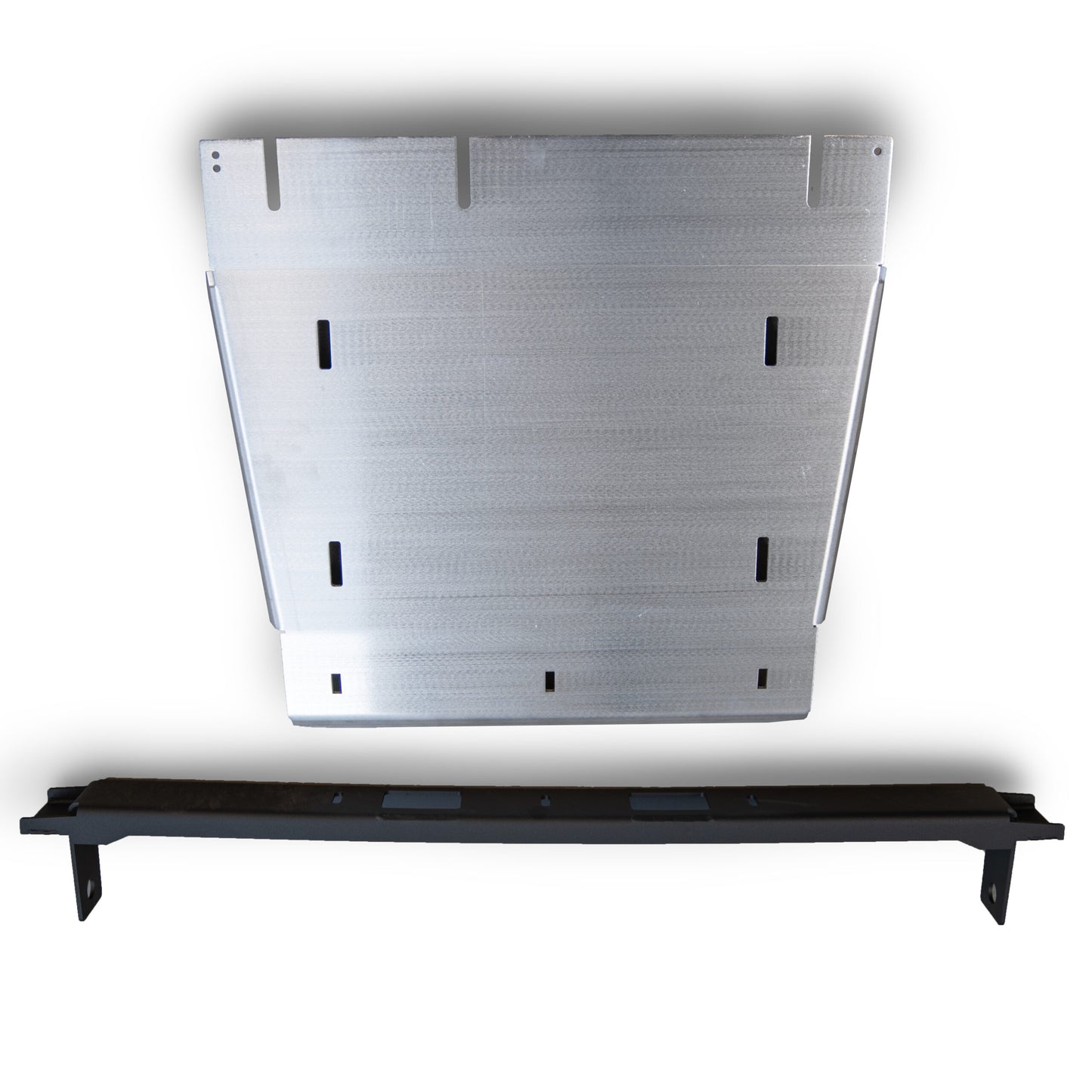 Transfer Case Skid Plate | 05-Present Frontier - 1/4" 5052 Aluminum - Raw Metal