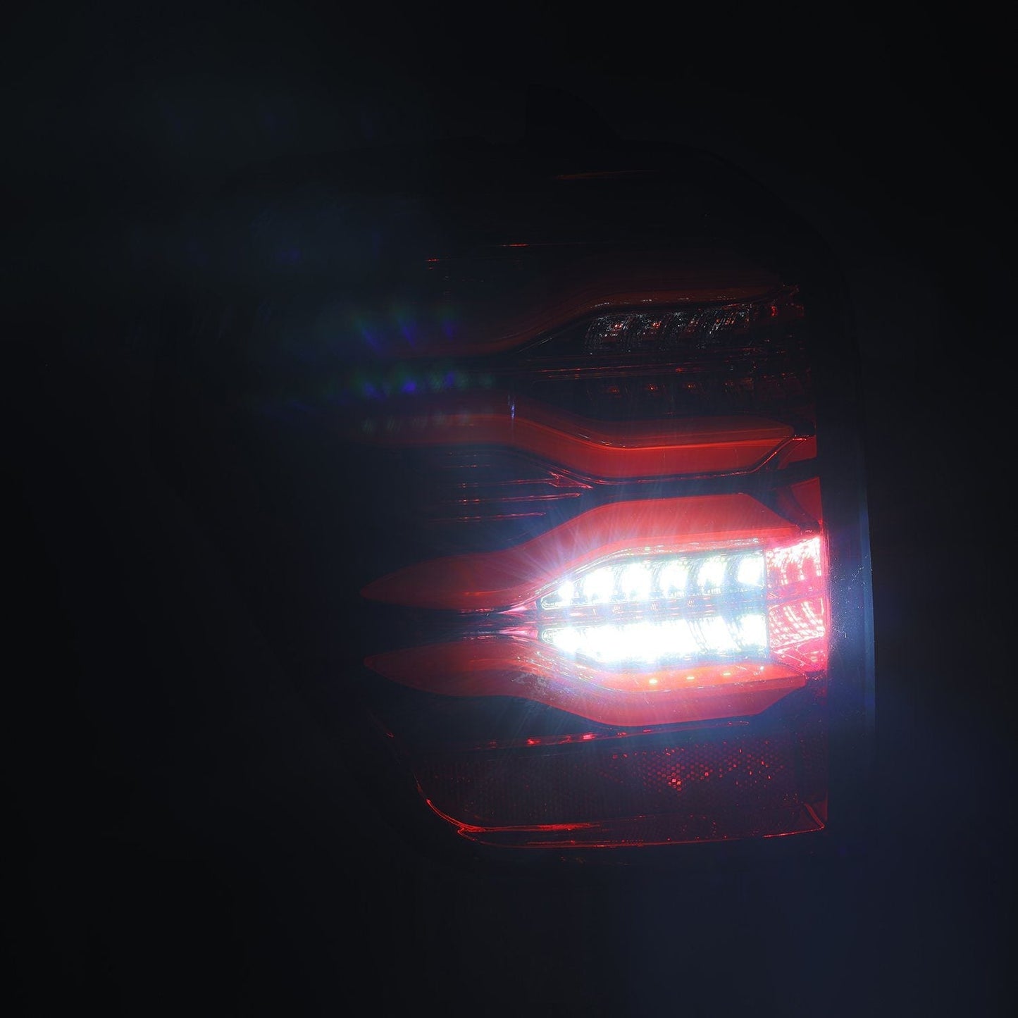 10-24 Toyota 4Runner PRO-Series LED Tail Lights Jet Black | AlphaRex