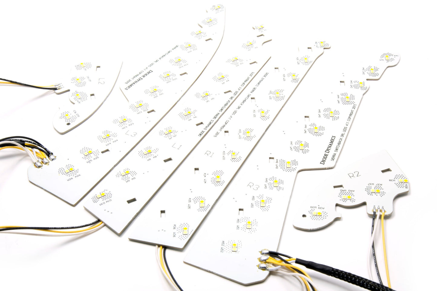 Switchback DRL LED Boards for 2014-2019 GMC Sierra