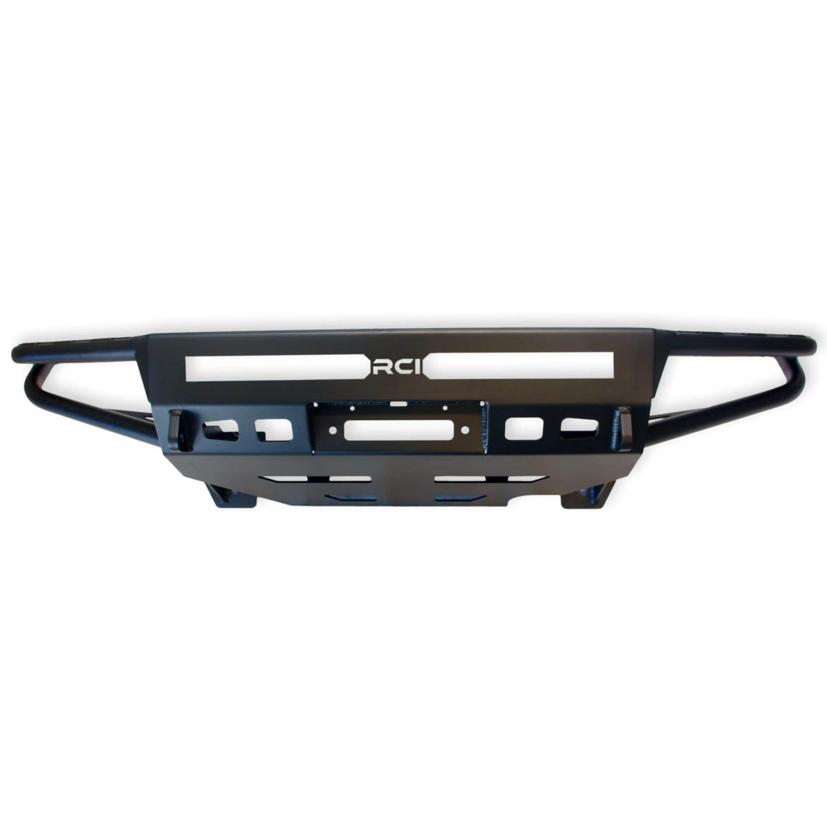 Gunnison Series Front Bumper | 16-23 Tacoma - Satin black powdercoat, no hoop