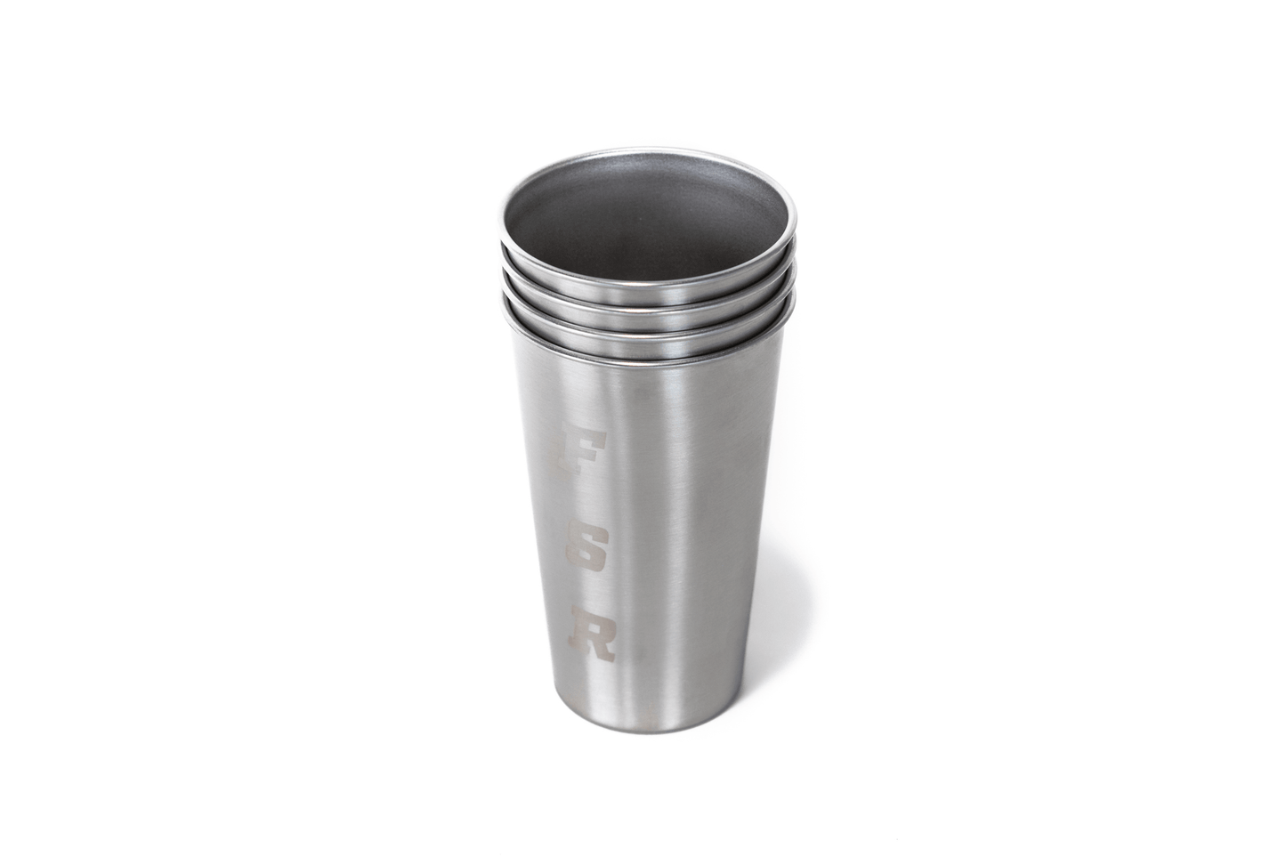 Stainless Steel 16oz Cups (4) - Clearance