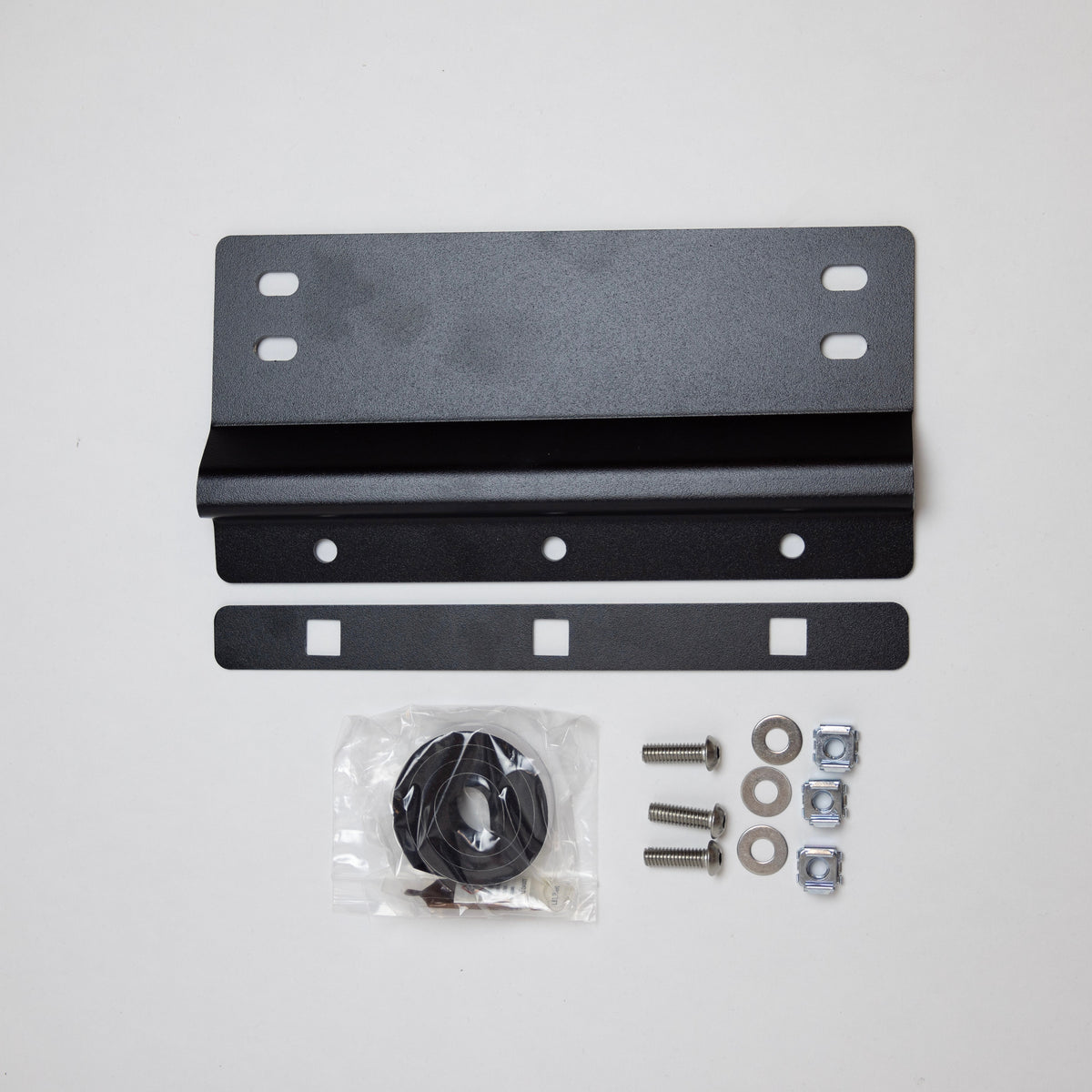 Summit Hatch Ladder Lower Mounting Bracket Kit | Hammer Black Powder Coat