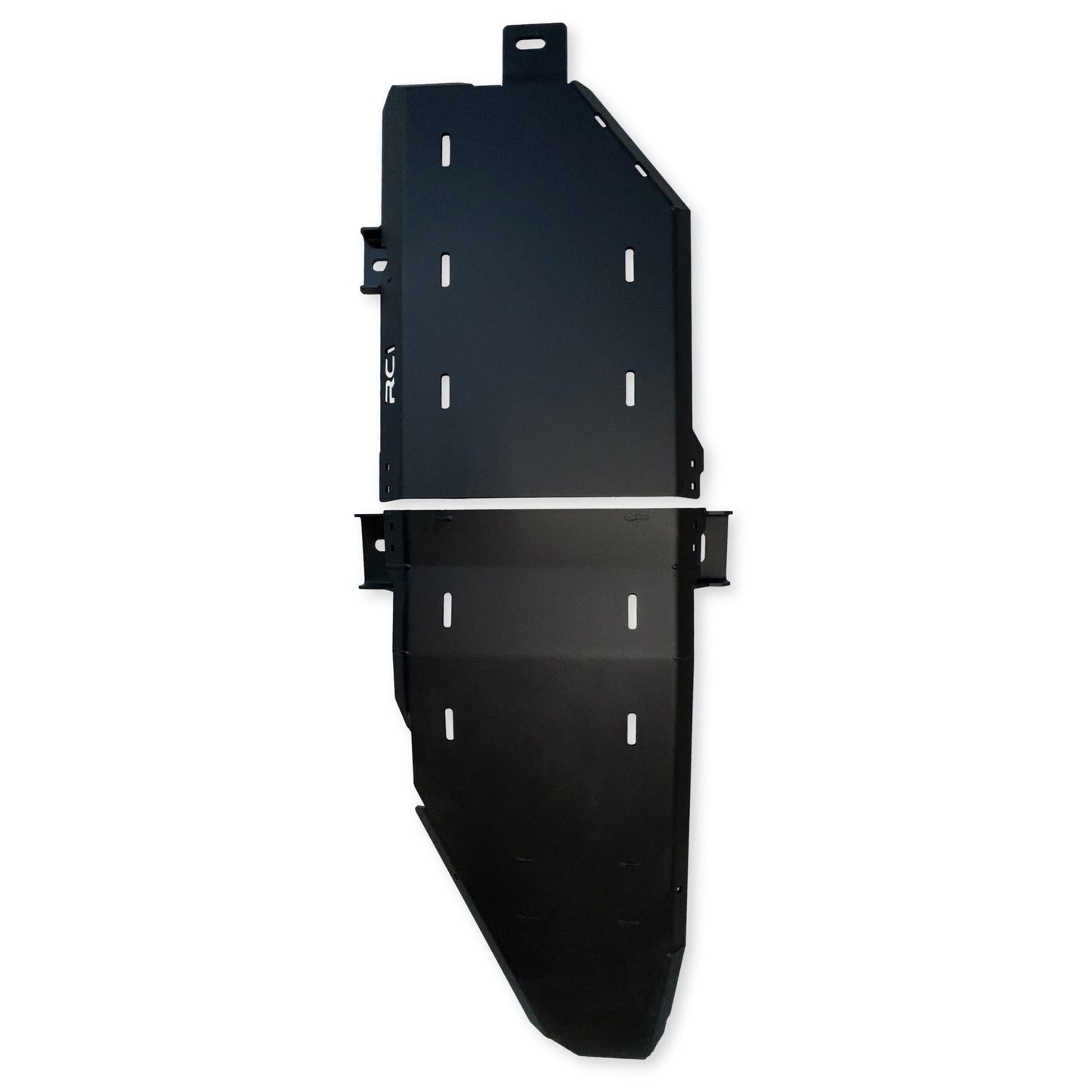 2 Door | Fuel Tank Skid Plate | 21-Present Bronco - 1/4" 5052 Aluminum - Black Powder Coat