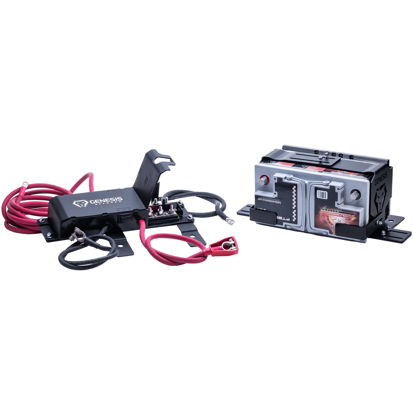 2020+ 392 & Diesel Wrangler Dual Battery Kit - Under Seat