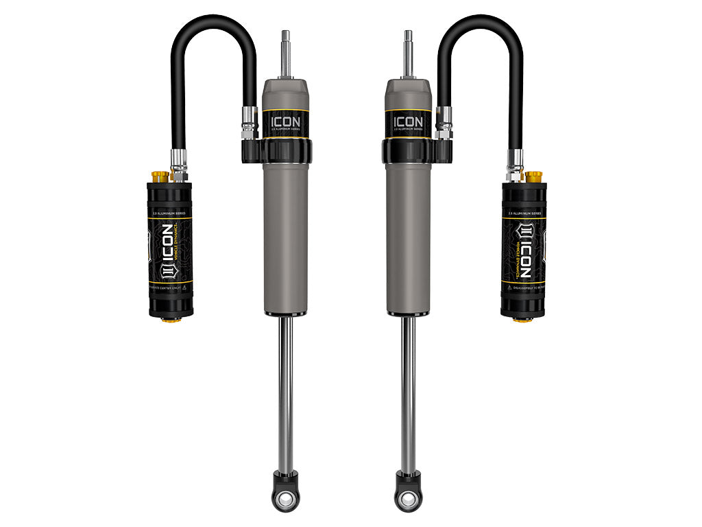 1991-2007 Toyota Land Cruiser 80/100 Series 4-6 Inch Lift Rear V.S. 2.5 Aluminum Series Shock Absorbers Remote Reservoir W/ CDCV Pair Icon Vehicle Dynamics