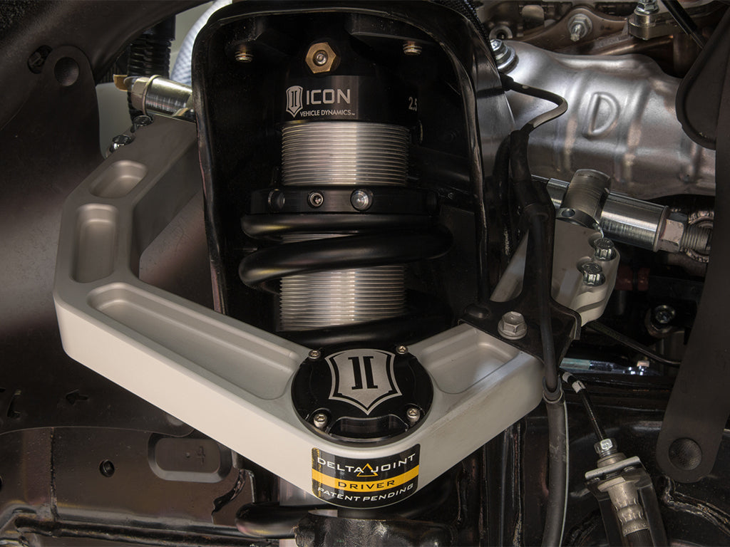 2005-2023 Toyota Tacoma Billet Front Upper Control Arm W/ Delta Joint Kit Icon Vehicle Dynamics