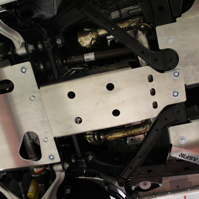 Ford Bronco / Ranger Raptor Transmission Skid Plate | without Stabilizer Bar Disconnect