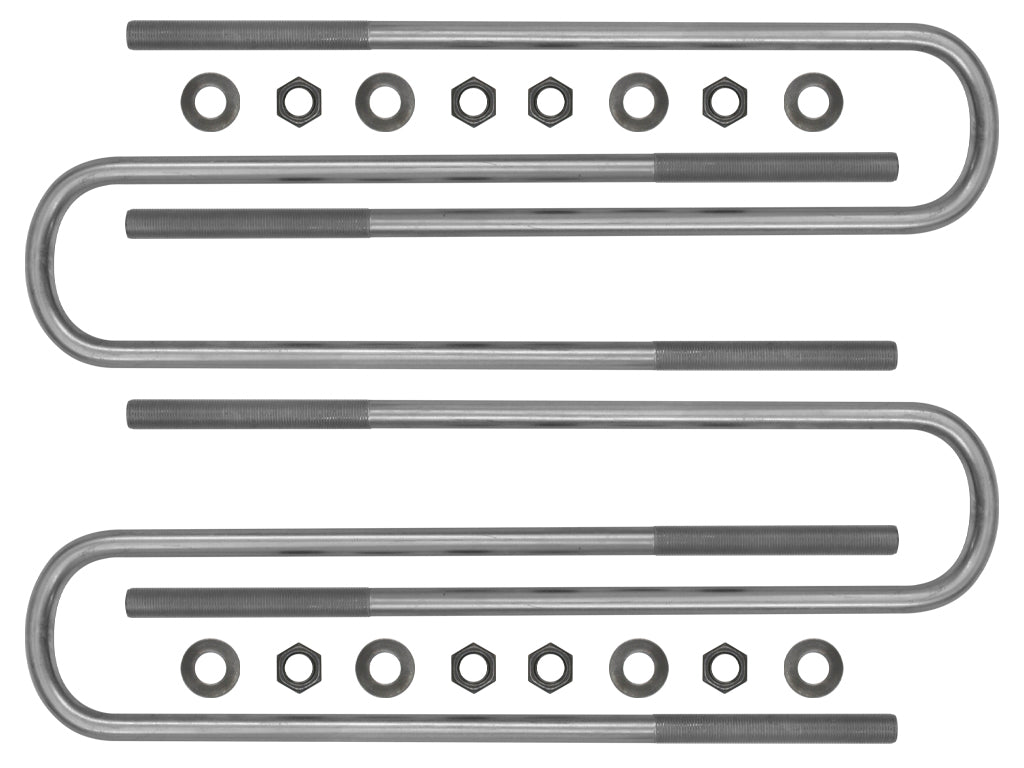 2011-2025 Ford F-250/F-350 Super Duty Rear 17 Inch U-Bolt Kit Icon Vehicle Dynamics