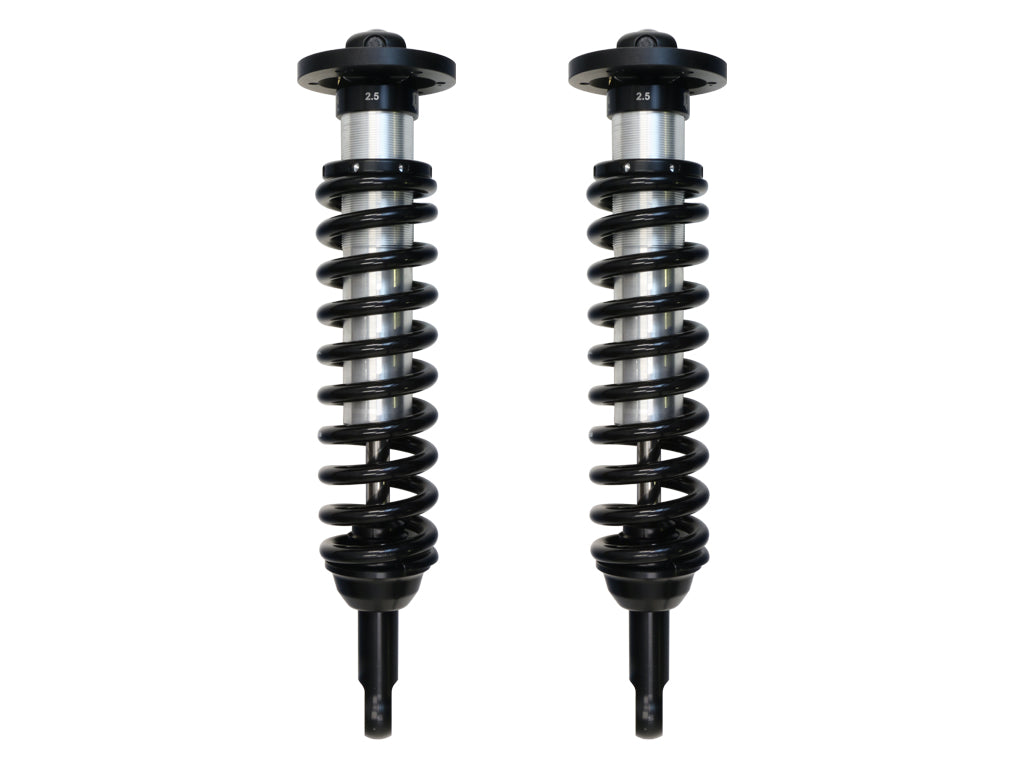 2009-2013 Ford F-150 2WD 0-2.63 Inch Lift Front V.S. 2.5 Series Coilover Kit Internal Reservoir Icon Vehicle Dynamics