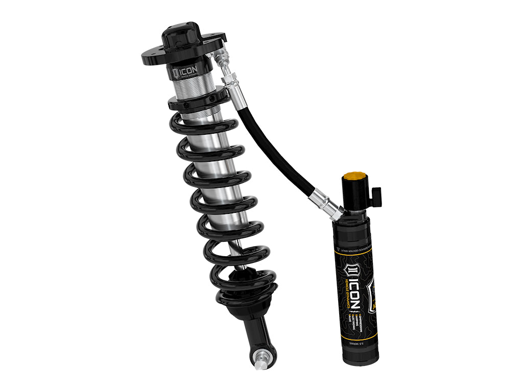 2022-2023 Ford F-150 Lightning Lowered 0-2 Inch 2.5 Vs Remote Reservoir CDEV Coilover Kit Front Icon Vehicle Dynamics