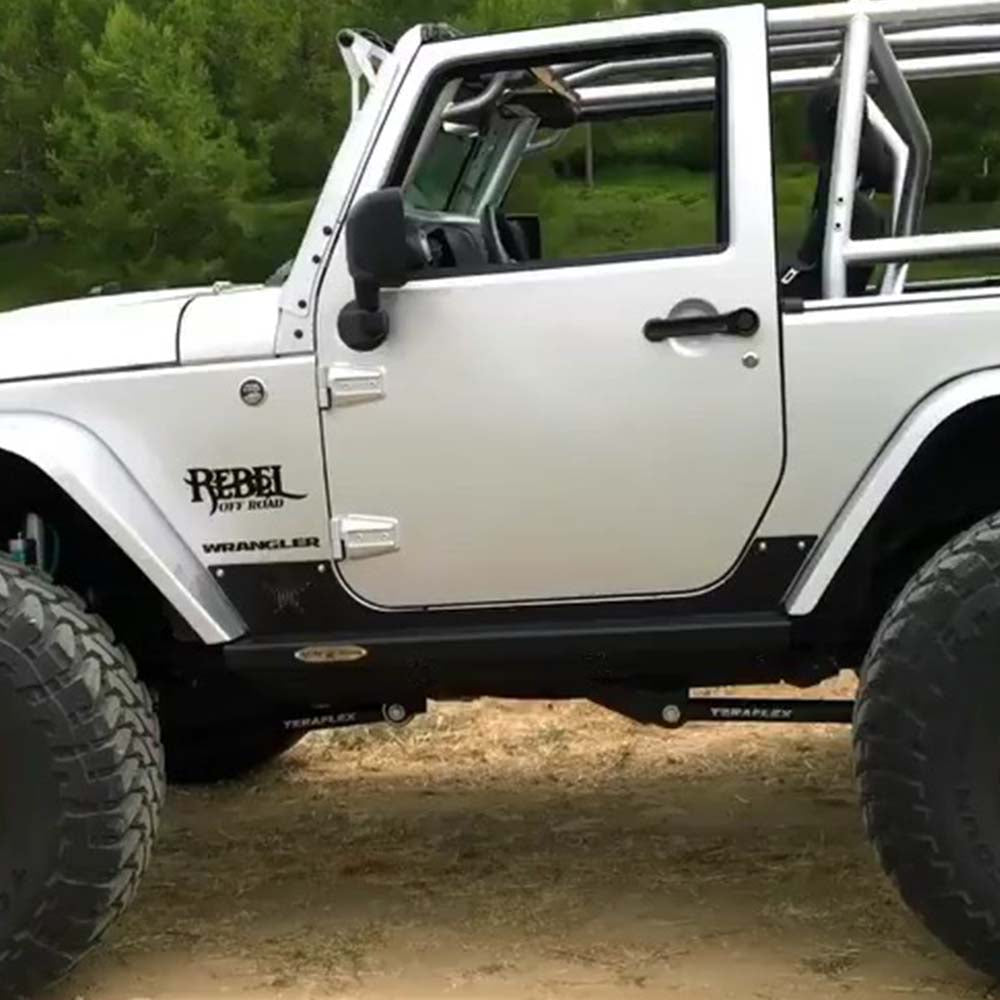 JK 2 Door Step Slider Rocker Guards Rock Slide Engineering