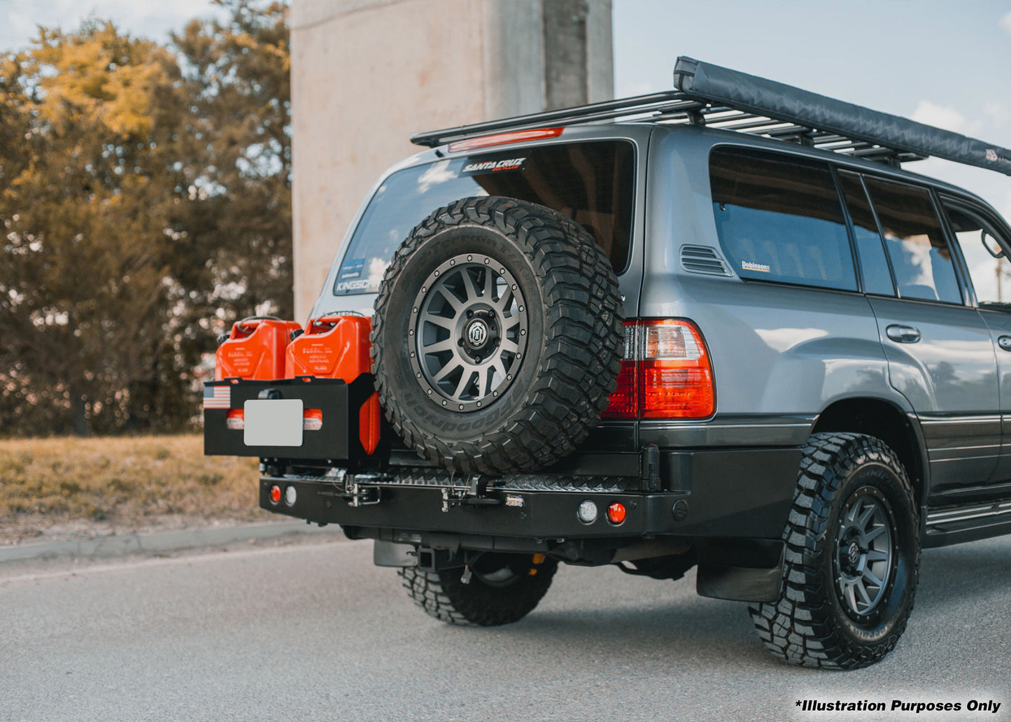 Dobinsons Rear Bumper With Swing Outs for Lexus GX460 and Prado 150 (BW80-4108)