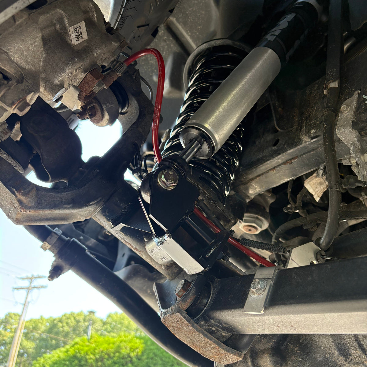 Jeep Front Lower Shock Relocation Brackets (18-Present JL/JT)