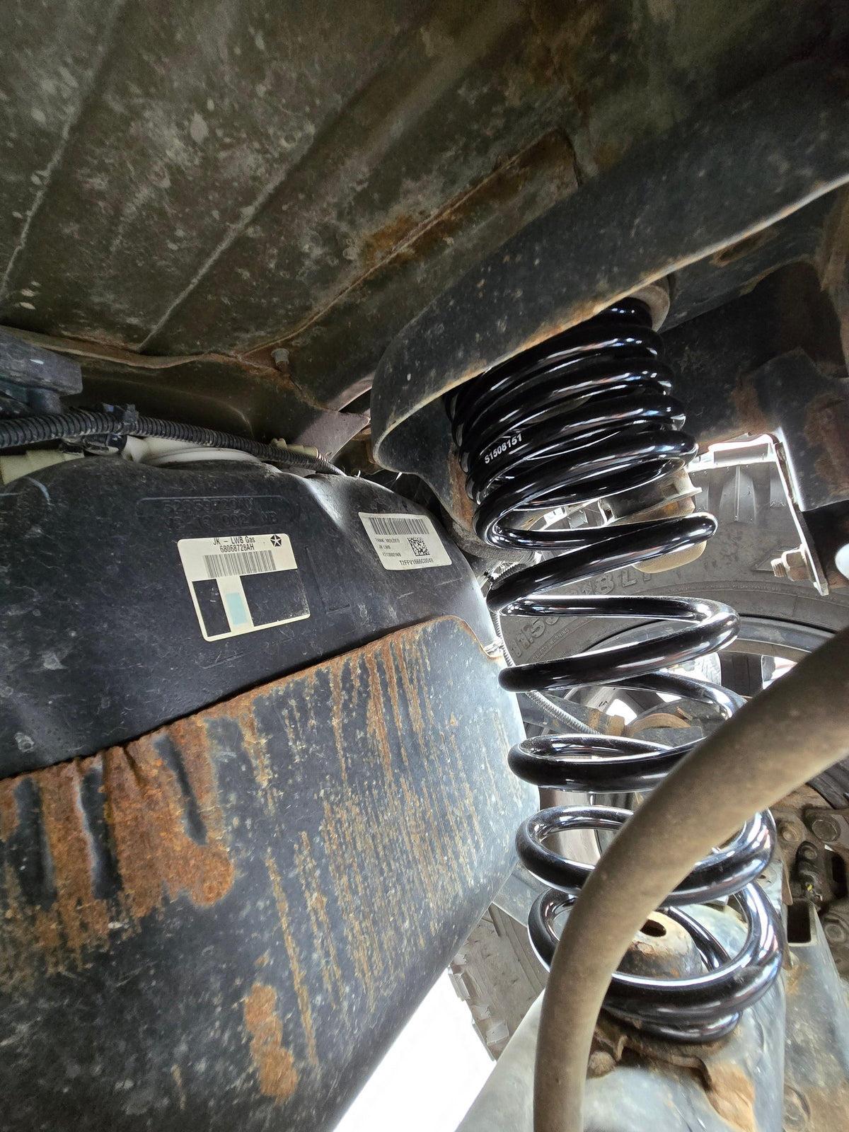 Jeep Wrangler 1.5 Inch Rear Coil Springs 2007-2018 JK Clayton Off Road