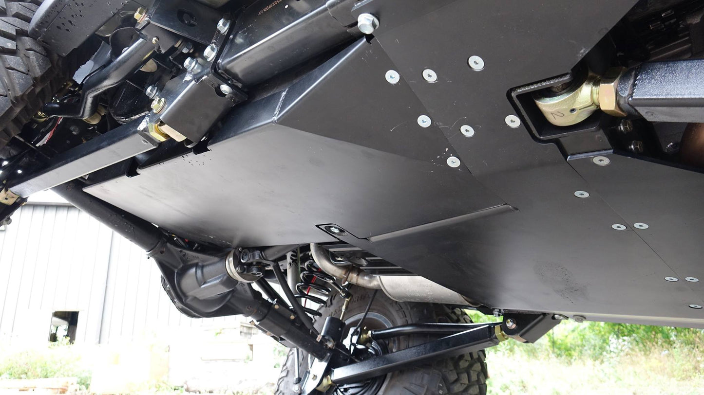 Jeep Wrangler Gas Tank Skid Plate 2 Door 2007-2018 JK Clayton Off Road