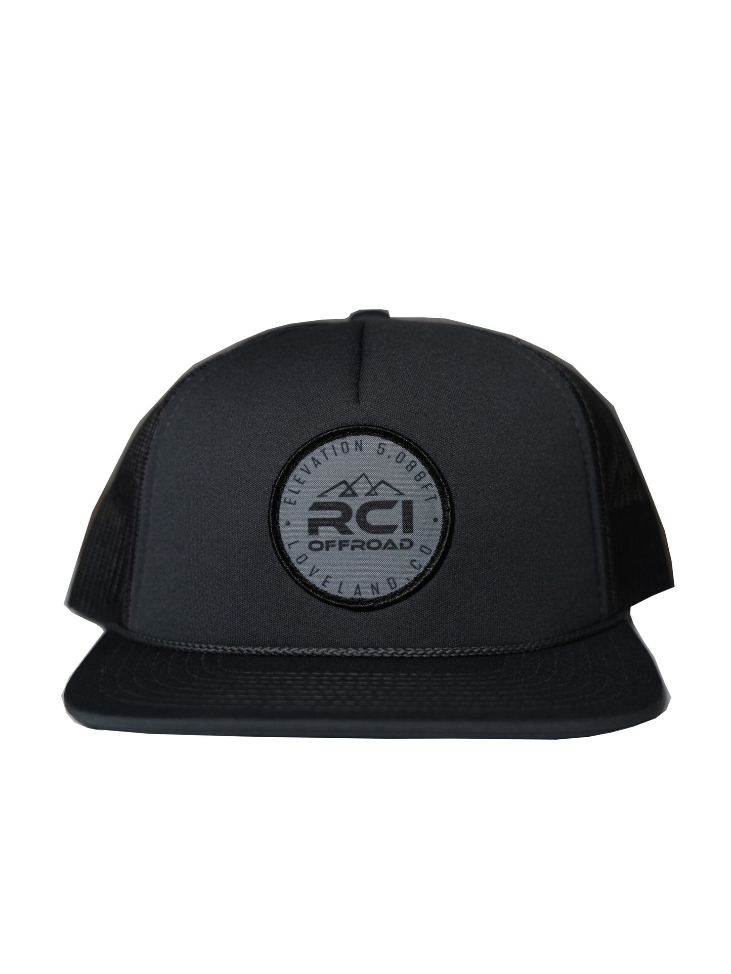RCI Trucker Hat Charcoal Circle Logo