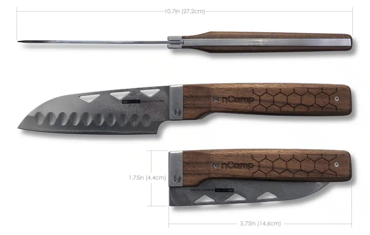 nCamp Elite Chef-style Food Prep Knife