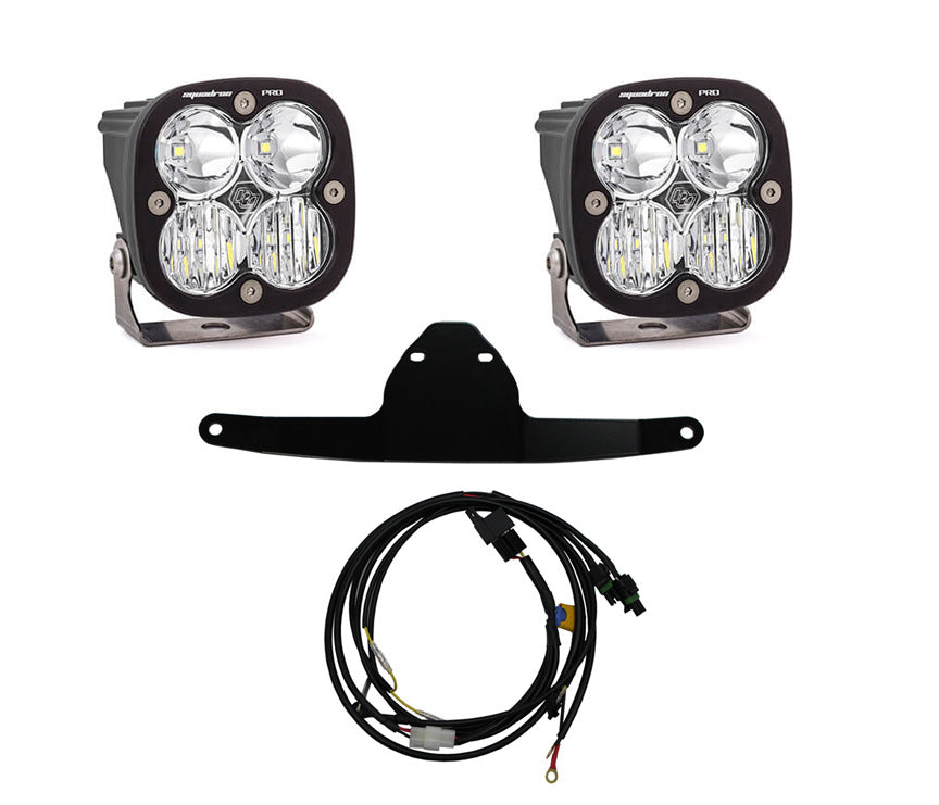 Squadron Pro Frame Mount Kit - '16-20 Africa Twin (Multi-Pattern; Clear)