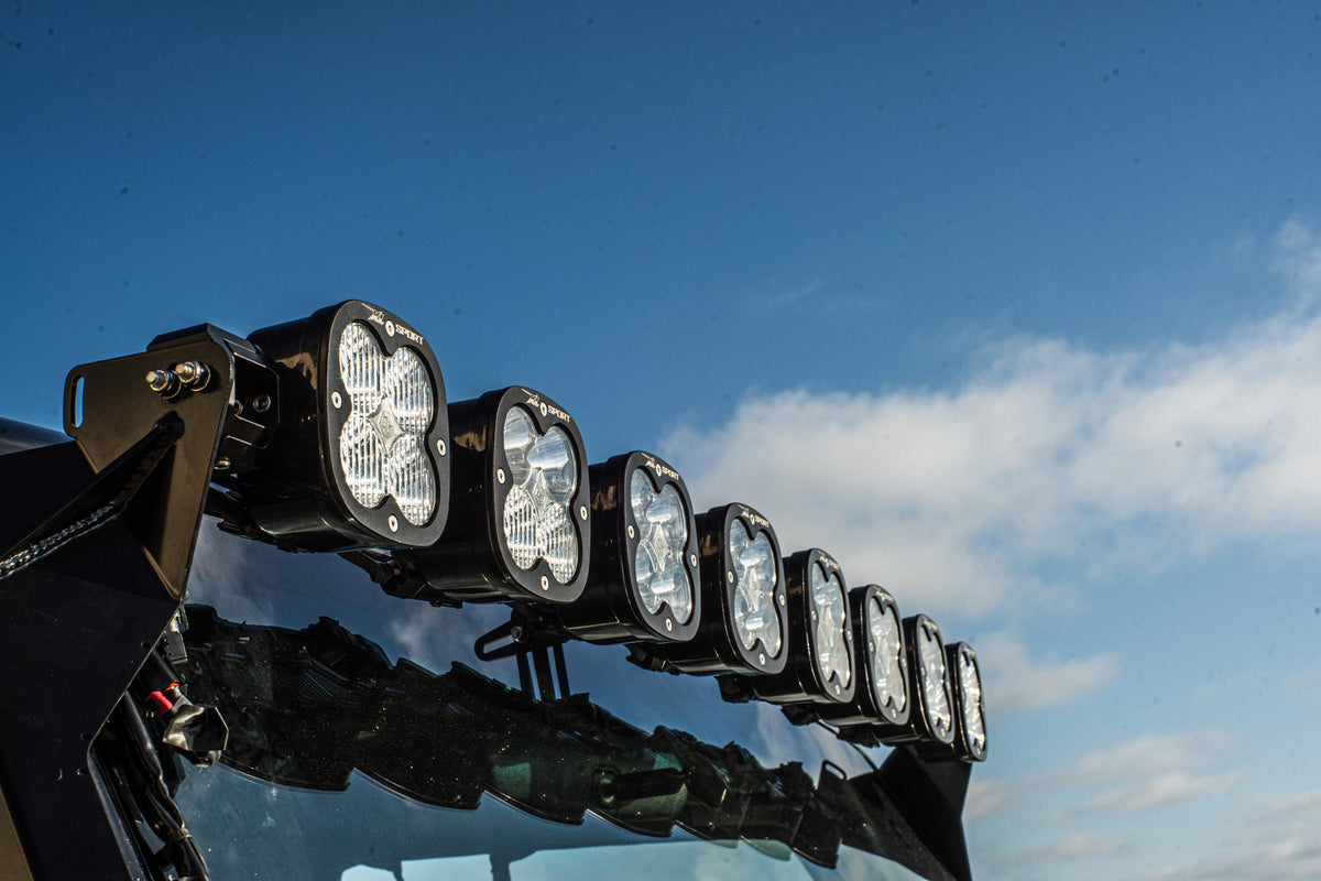 XL Linkable Roof Mount Kit - '07-18 Wrangler JK (Multi-Pattern; Clear)