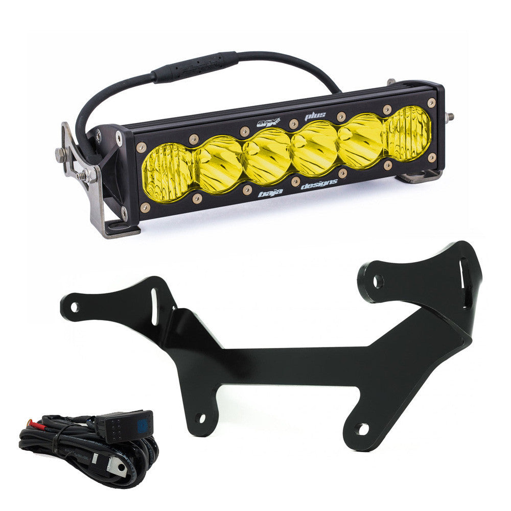OnX6+ LED 10 Inch Shock Mount Kit - '17-21 Maverick X3 (Driving/Combo; Amber)