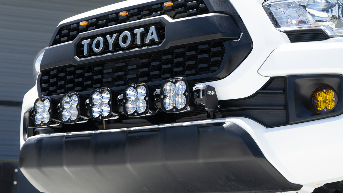 XL Linkable Sport Bumper Light Kit - '16-21 Tacoma (Multi-Pattern; Clear)