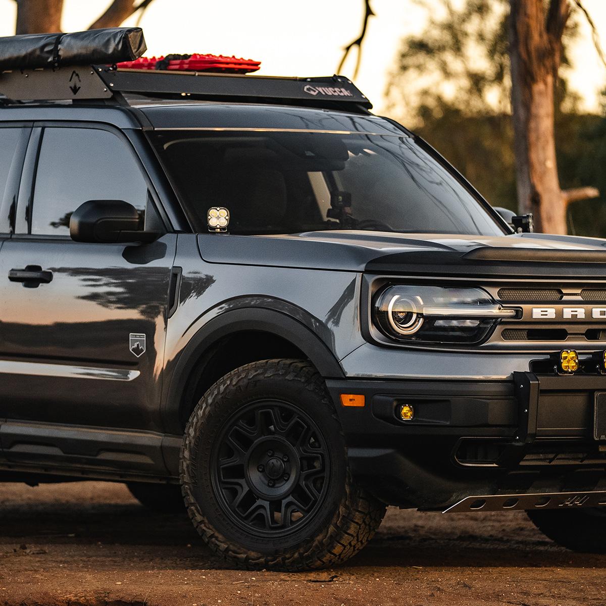 Squadron Pro A-Pillar Kit - '21-22 Bronco Sport (High Speed Sport; Clear)