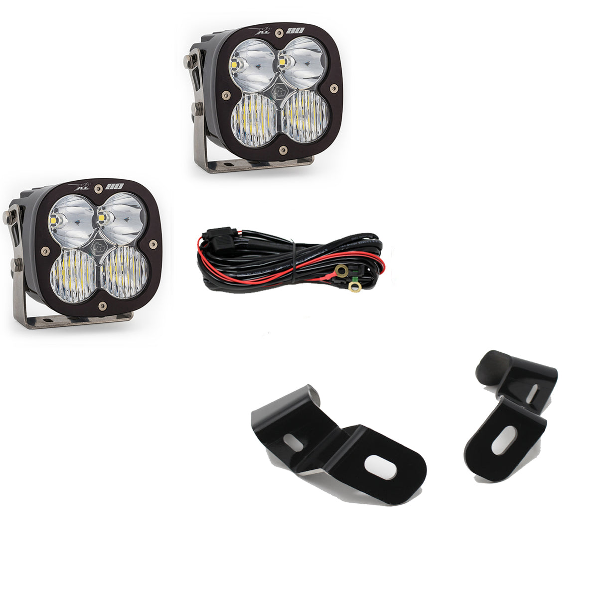 XL80 A-Pillar Kit - '19-22 2500/3500 (Driving/Combo; Clear)