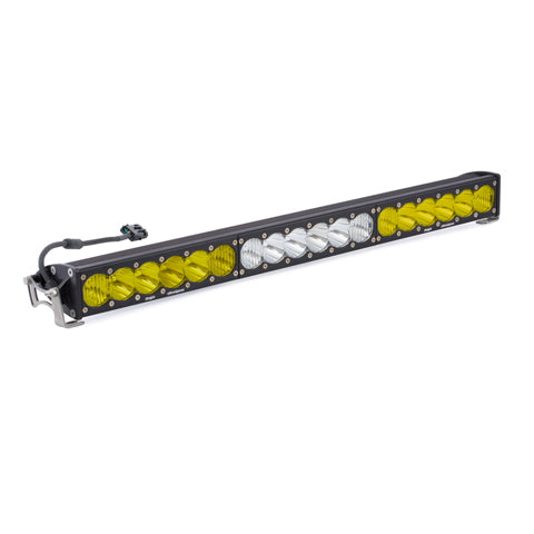 OnX6 Straight Dual Control LED Light Bar (30 Inch; Driving/Combo; Amber/Clear)
