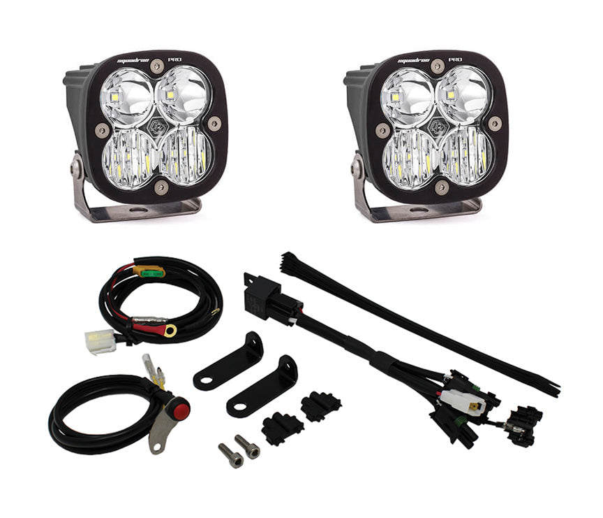 Squadron Pro Frame Mount Kit - '11-19 Tiger 800XC (Multi-Pattern; Clear)