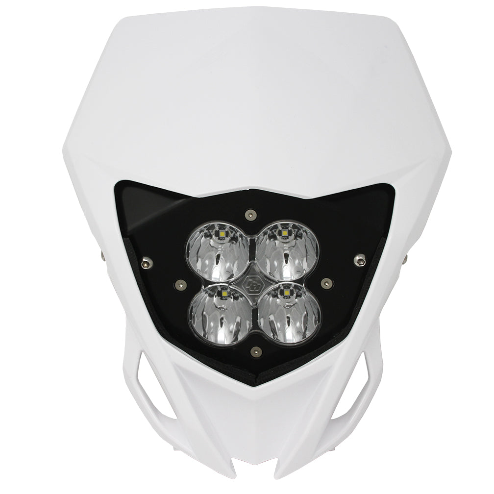 XL80 Headlight Kit w/ Shell - '16-18 YZ250FX/YZ450FX (Spot; Clear)