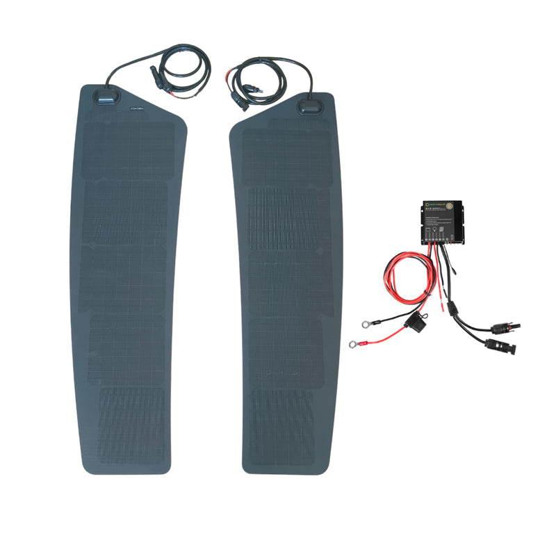 Ford F-150 Raptor (2021-Present) Lensun 60W Hood Flexible Solar Panel