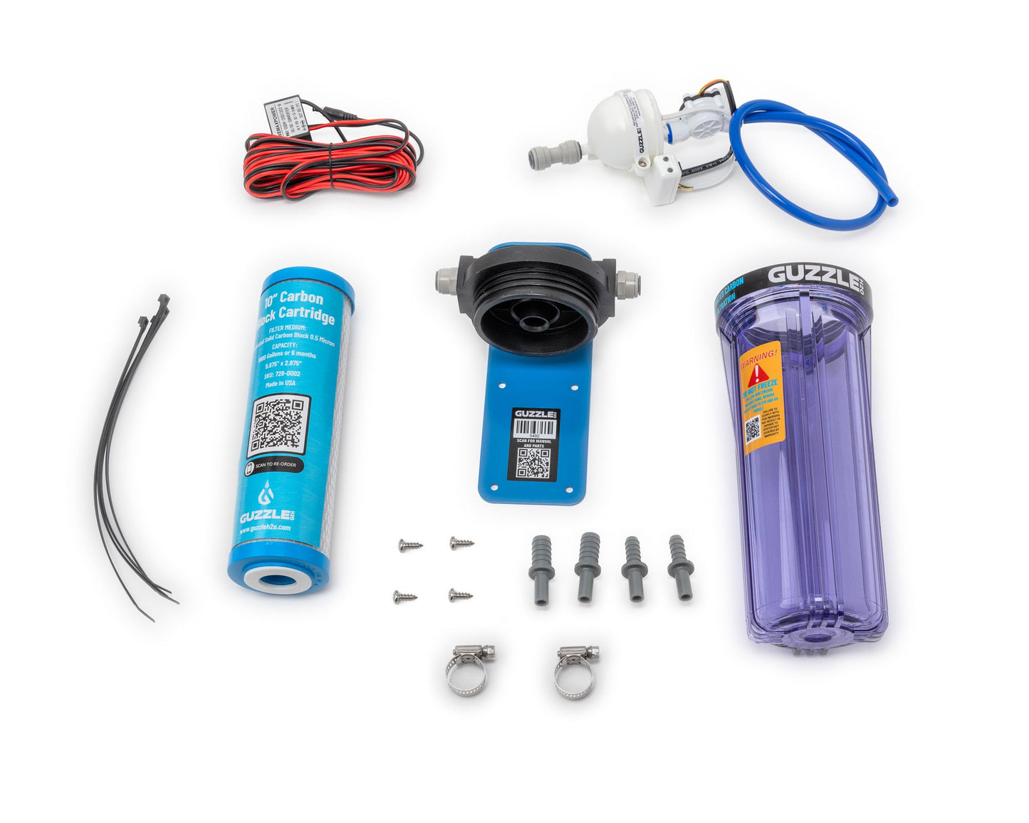 Stealth Flex Built-In Water Filtration & Purification System