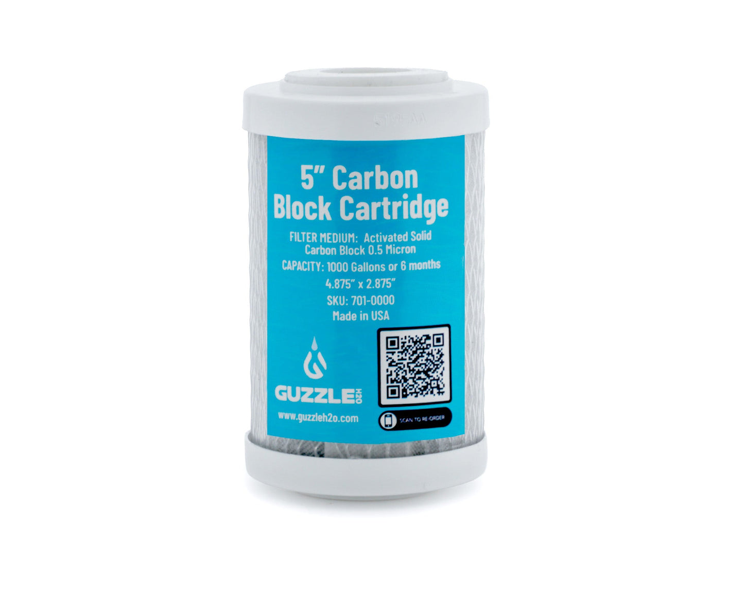 5" Carbon Block Replacement Cartridge