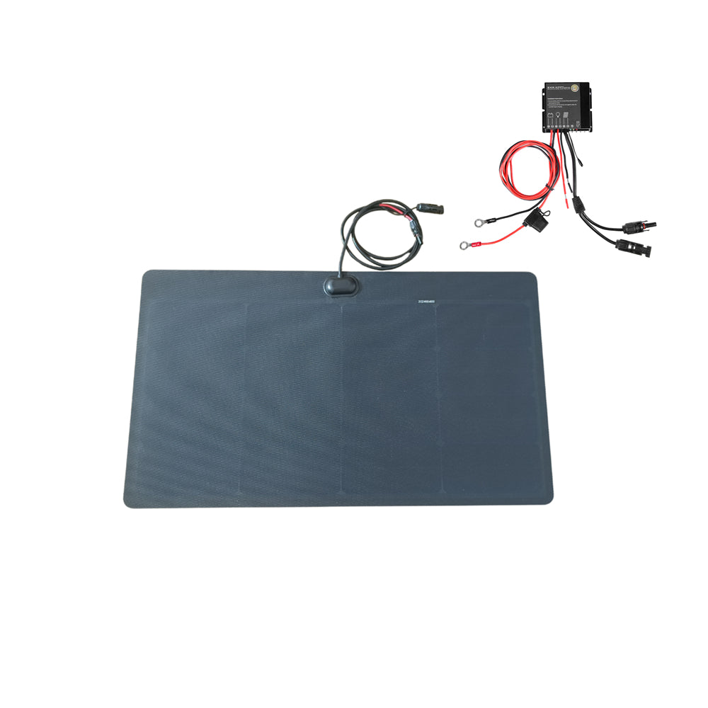 Hummer H3 Lensun 65W Hood/Bonnet Flexible Solar Panel
