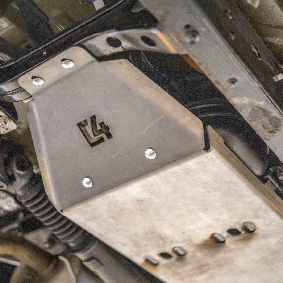 Tacoma Fuel Tank Skid Plate / 3rd Gen / 2016-2023 | Hammer Black Powder Coat