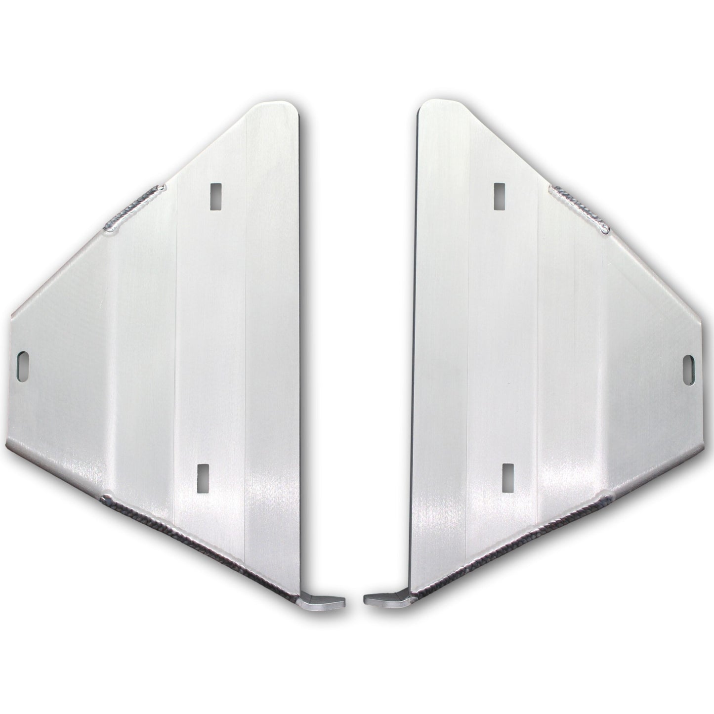 A-arm Skid Plates | Tacoma / 4Runner / FJ / GX - 1/4" 5052 Aluminum - Raw Metal