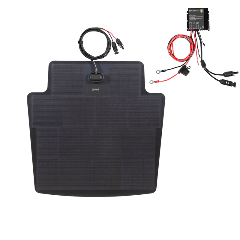 Jeep Compass 2nd Gen (2018-present) Lensun 65W Hood Flexible Solar Panel