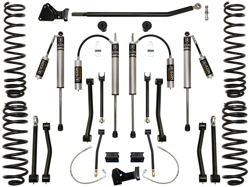 07-18 Jeep JK 4.5 Inch Stage 2 Suspension System Icon Vehicle Dynamics