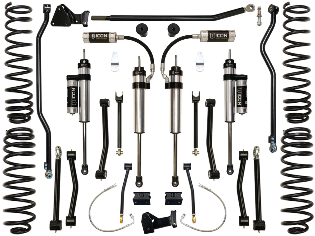 07-18 Jeep JK 4.5 Inch Stage 3 Suspension System Icon Vehicle Dynamics