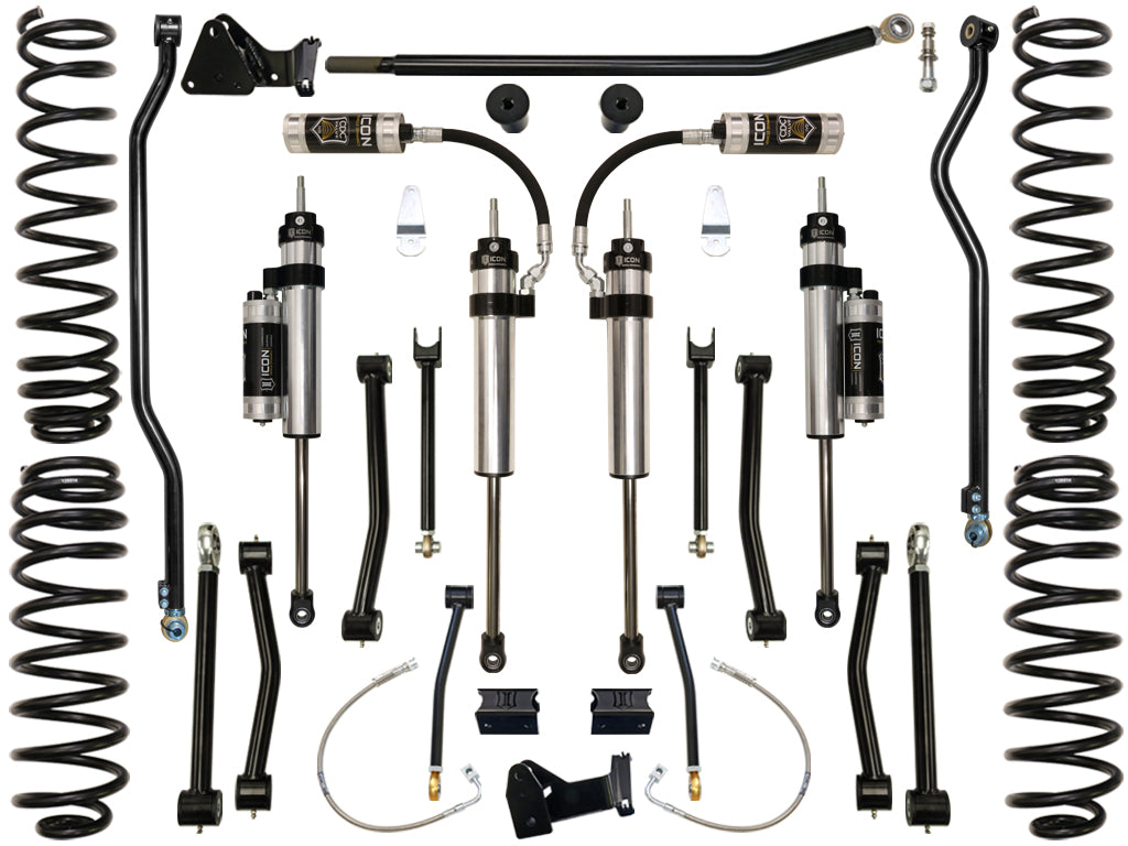 07-18 Jeep JK 4.5 Inch Stage 4 Suspension System Icon Vehicle Dynamics