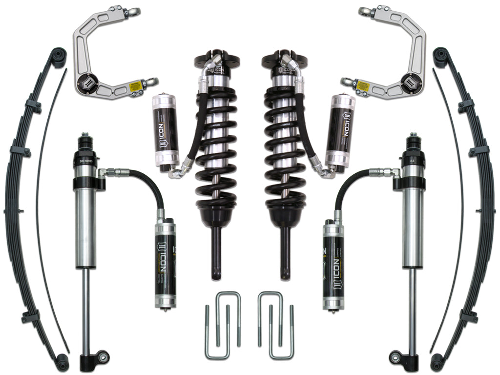 2005-2015 Toyota Tacoma 0-3.5 Inch Lift/2016-2023 Tacoma 0-2.75 Inch Lift Stage 9 Suspension System Billet UCA Icon Vehicle Dynamics