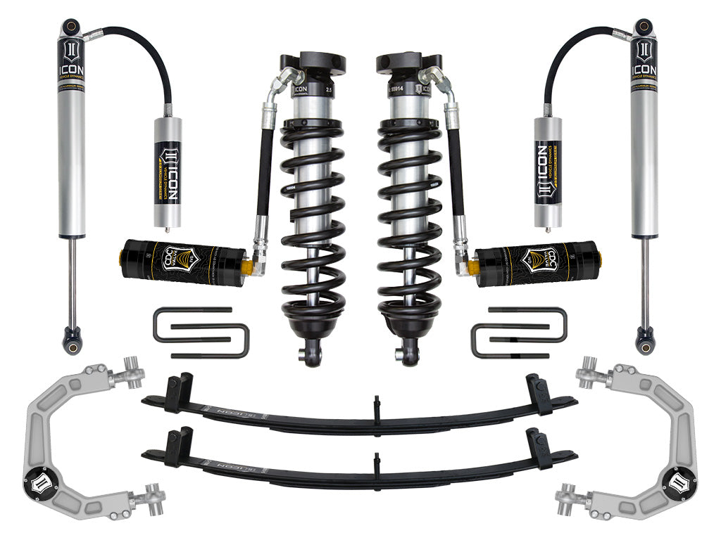 1995.5-04 Toyota Tacoma 0-3 Inch Lift Stage 5 Suspension System Billet UCA Icon Vehicle Dynamics