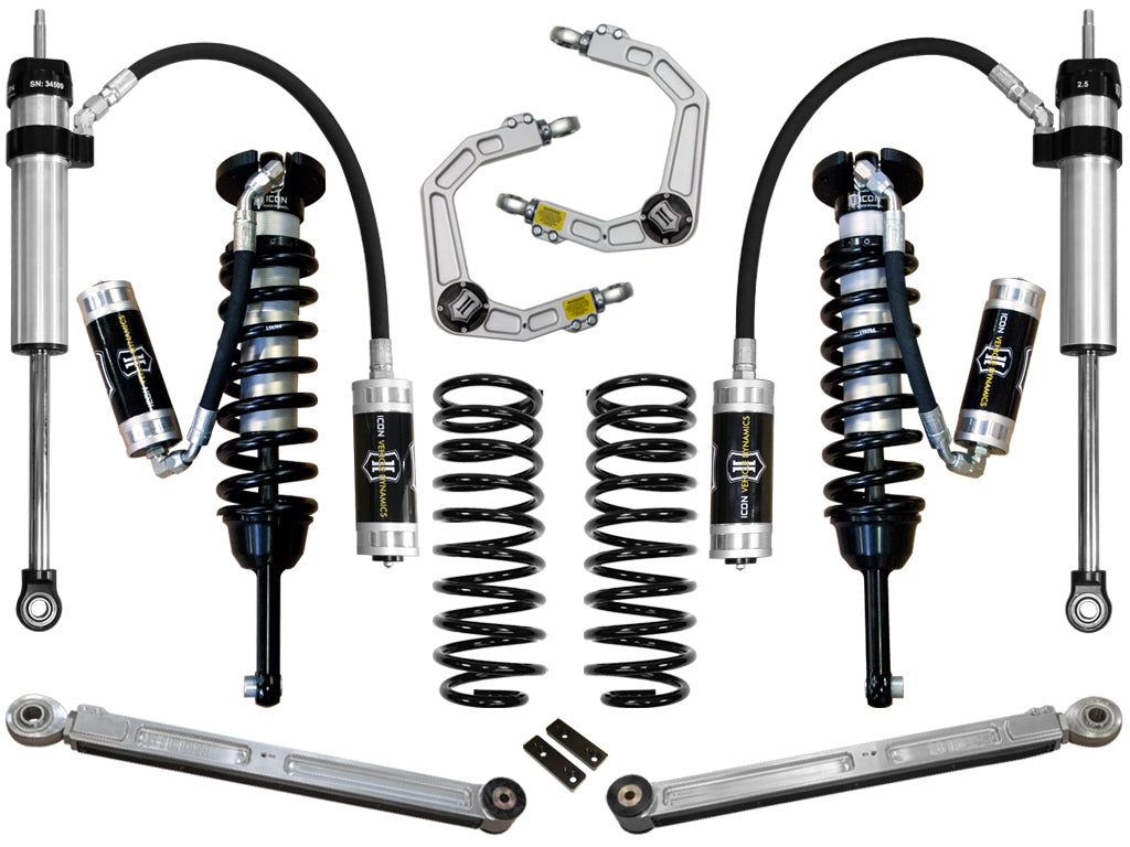 03-09 4Runner FJ Cruiser 0-3 Inch Stage 5 Suspension System W Billet UCA Icon Vehicle Dynamics