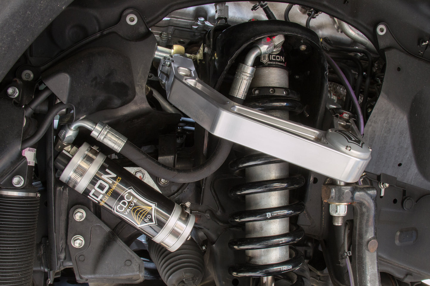 08-Up Land Cruiser 200 Series 1.5-3.5 Inch Stage 2 Suspension System Icon Vehicle Dynamics