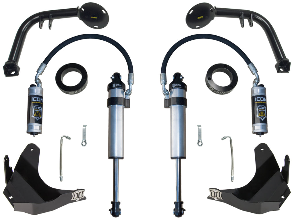 2016-2023 Toyota Tacoma Stage 2 S2 Secondary Shock Upgrade System Icon Vehicle Dynamics