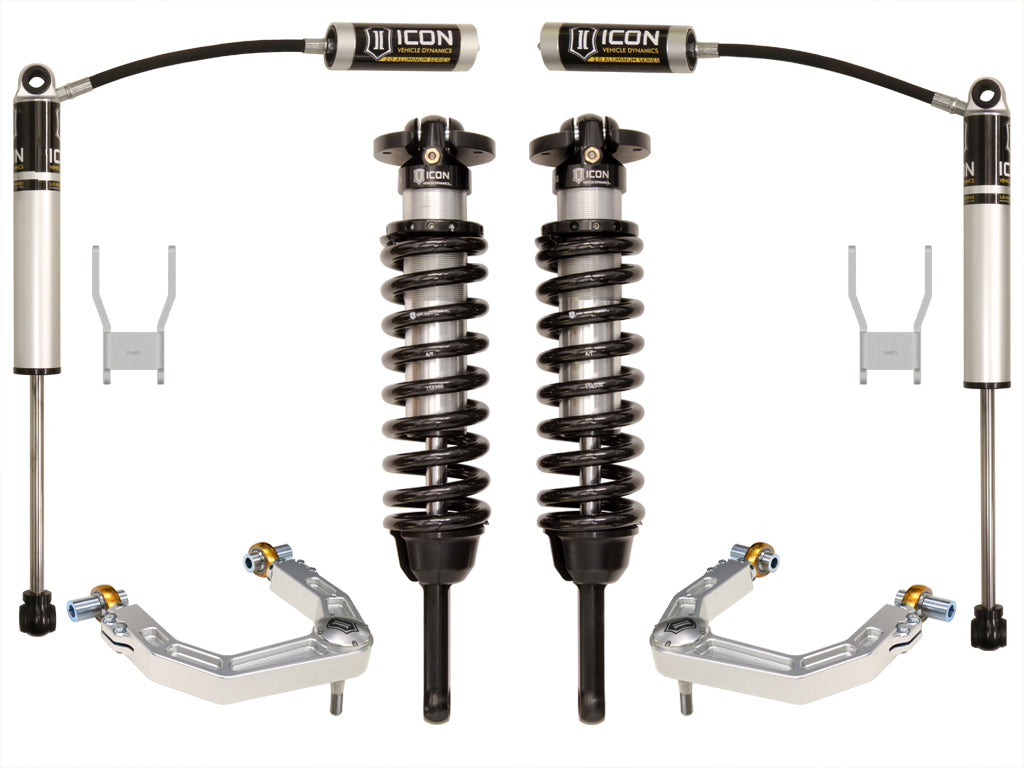 12-15 Hilux 0-3 Inch Stage 3 Suspension System W Billet UCA Icon Vehicle Dynamics