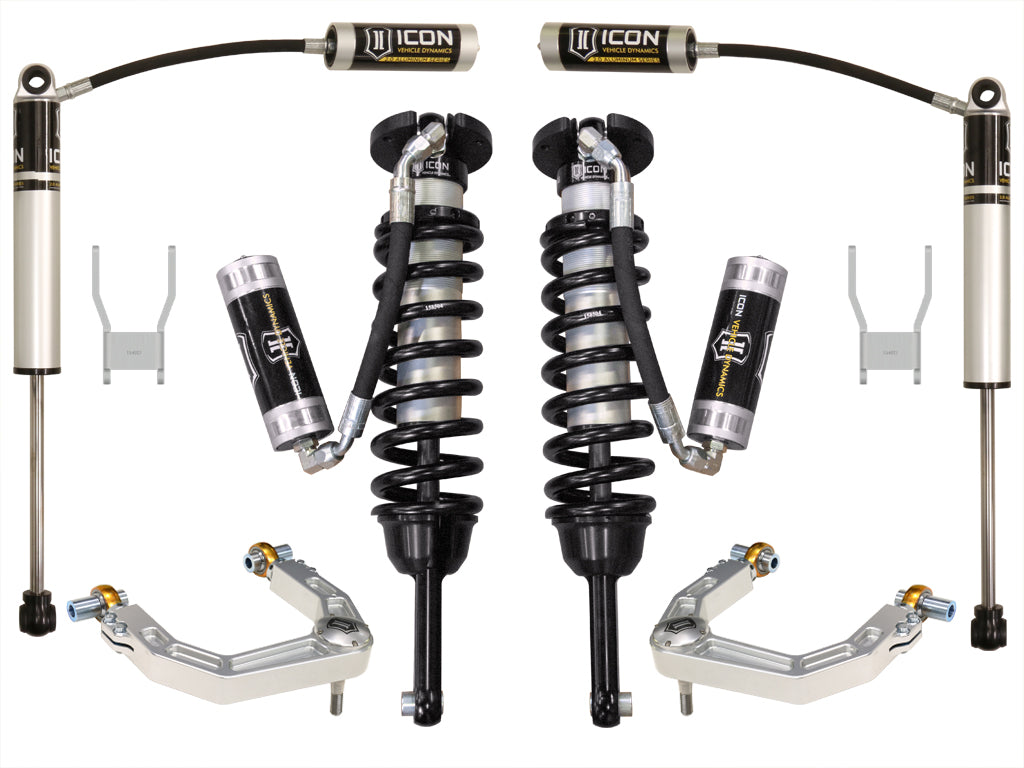 12-15 Hilux 0-3 Inch Stage 4 Suspension System W Billet UCA Icon Vehicle Dynamics