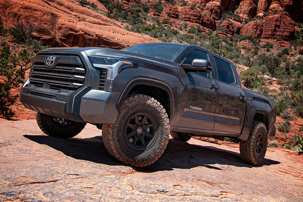 2022-2025 Toyota Tundra 0-3 Inch Lift Stage 2 2.5 Exp Suspension System Billet Icon Vehicle Dynamics
