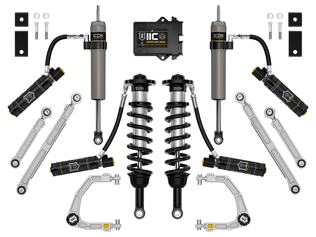 2022-2025 Toyota Tundra 1.25-3.5 Inch Lift Stage 13 2.5 Suspension System Billet Icon Vehicle Dynamics