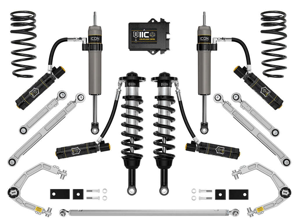2022-2025 Toyota Tundra 1.25-3.5 Inch Lift Stage 14 (Trd) 2.5 Suspension System Billet Icon Vehicle Dynamics